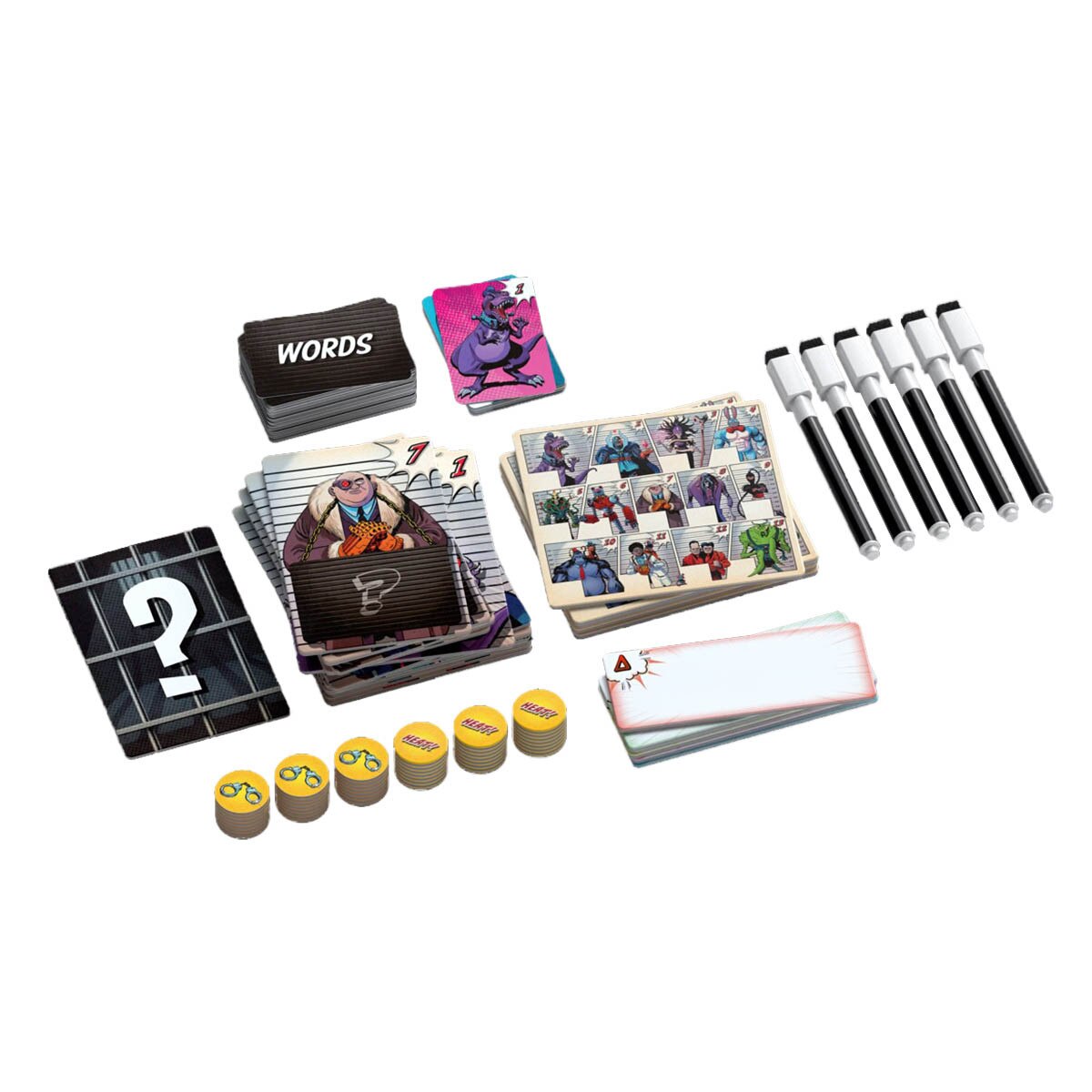Alibis card game